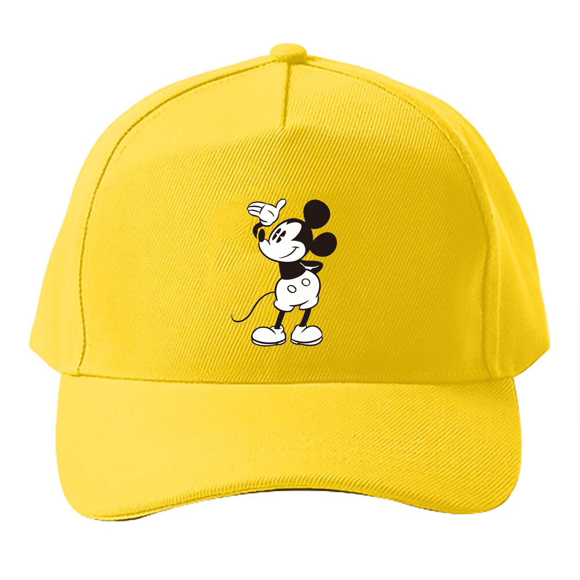 （画像用） ミッキーマウス Mickey Mouse ベースボールキャップ 綿100％ 男女兼用 帽子 スポーツ